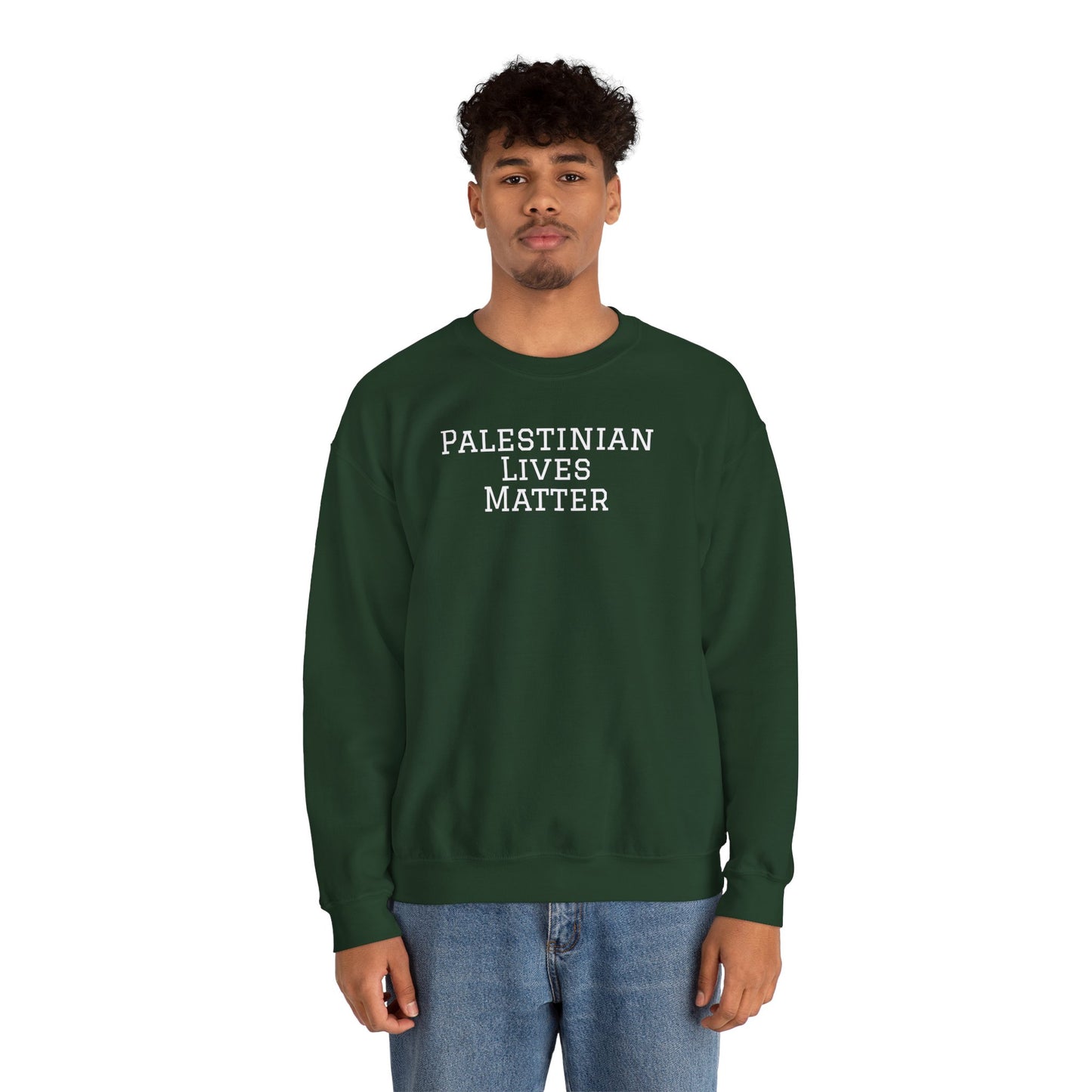Palestinian Lives Matter Unisex Heavy Blend™ Crewneck Sweatshirt