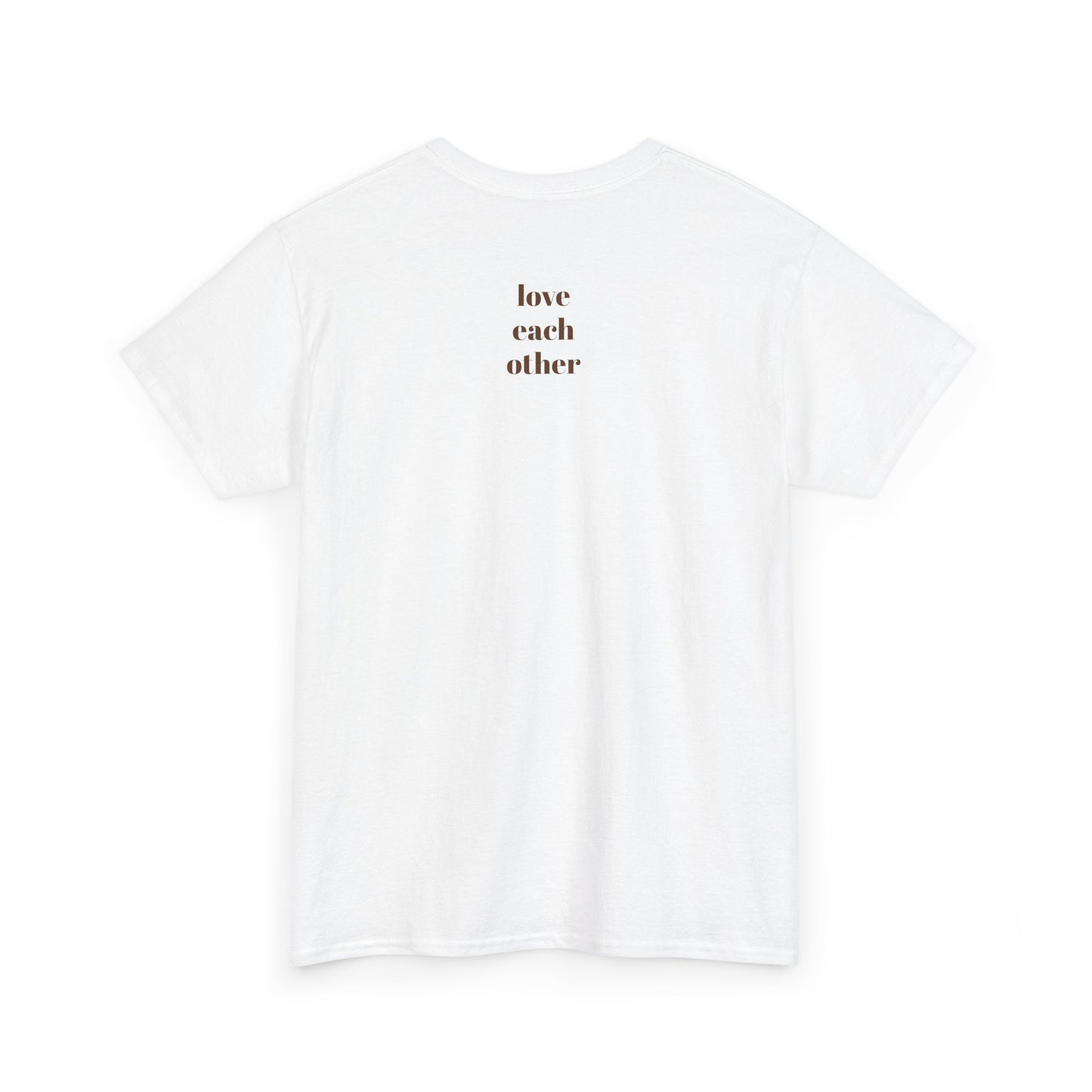Love Each Other Heavy Cotton Tee
